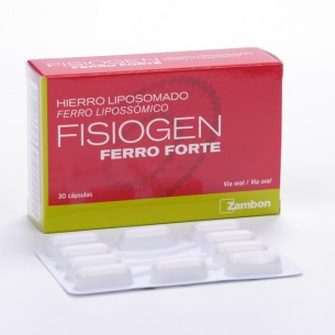 FISIOGEN FERRO FORTE CAPS 30 CAPSULAS